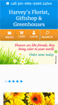 Mobile Screenshot of harveysflorist.net